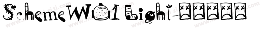 SchemeW01 Light字体转换